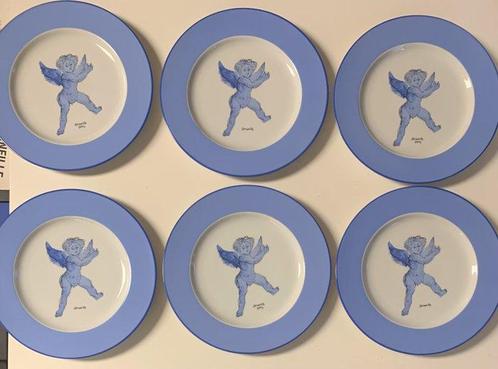 Guillaume Corneille  - Tafelservies (8) - De Blauwe Engel, Antiek en Kunst, Antiek | Meubels | Tafels