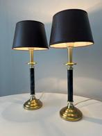 Lamp - Messing, Twee tafellampen