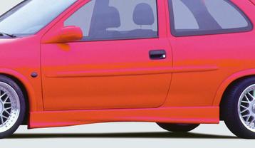 Rieger side skirt | Corsa B: 02.93-09.96 (tot model 97), 11., Verzenden
