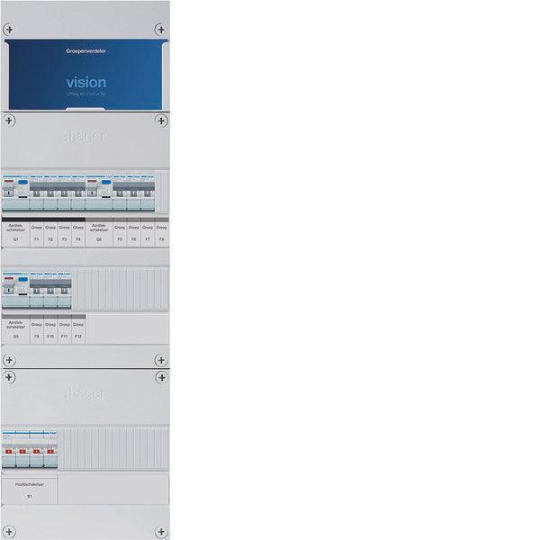 Armoire dinstallation Hager VISION - VKG433M, Bricolage & Construction, Électricité & Câbles, Envoi