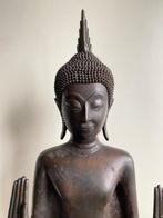 Groot Ayuthaya Boeddha beeld - 77,5 cm - Brons - Thailand -