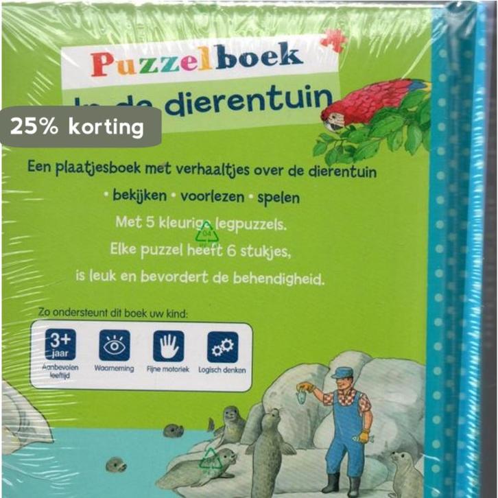 Puzzelboek In de dierentuin 9783849911539, Livres, Livres Autre, Envoi