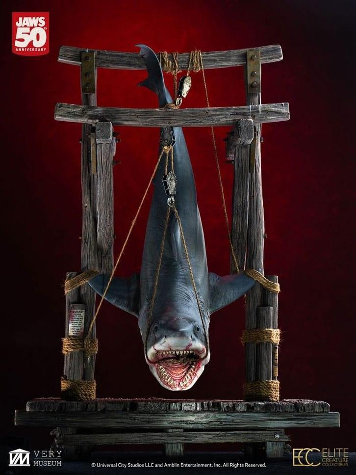 Jaws Maquette 1/12 Jaws 76 cm, Verzamelen, Film en Tv, Ophalen of Verzenden