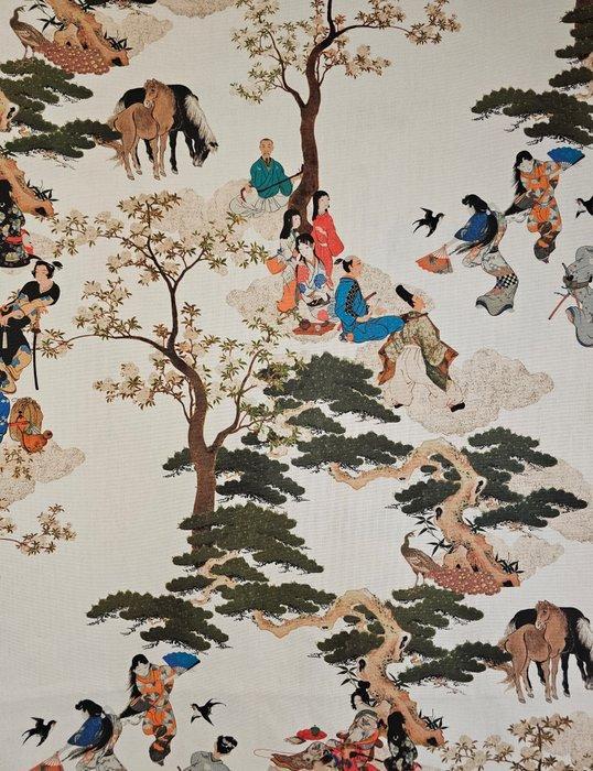 Nieuw ontwerp tessuto Qing-dynastie - Oosters ontwerp -, Antiquités & Art, Tapis & Textile