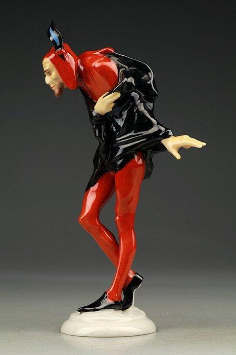 Hutschenreuther - Figuur - Mefisto - Porselein, Antiek en Kunst, Kunst | Designobjecten