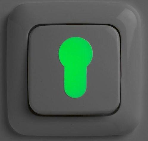 SecuCare glow in the dark markering voor cilinder/schakelaar, Handtassen en Accessoires, Overige Accessoires, Ophalen of Verzenden