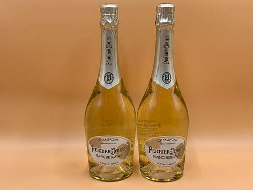 Perrier-Jouët, Brut - Champagne Blanc de Blancs - 2 Flessen, Collections, Vins