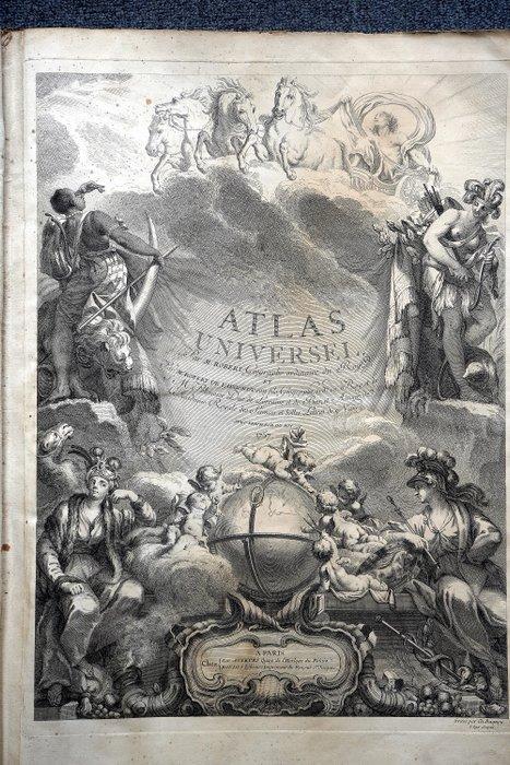 Gilles & Didier Robert de Vaugondy - Atlas Universel - 1757, Boeken, Atlassen en Landkaarten