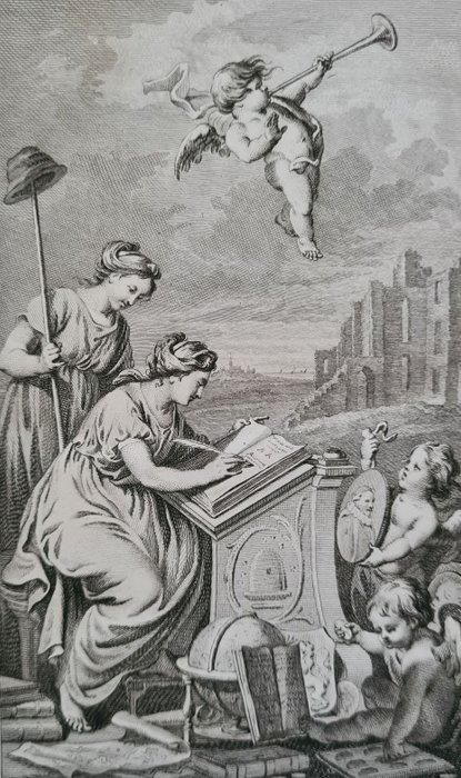 Jacobus Kok - Vaderlandsch woordenboek - 7 grote, Antiek en Kunst, Antiek | Boeken en Manuscripten