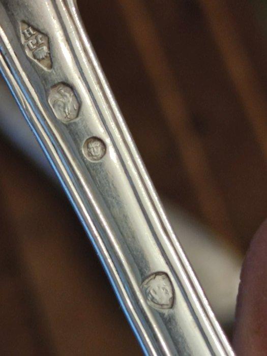 Lepel (8) - .950 zilver - Oud bestek, Antiek en Kunst, Antiek | Zilver en Goud