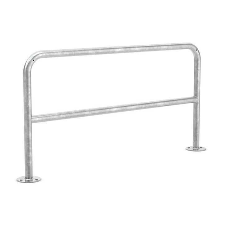 Fietsaanleunbeugel 2 fietsen Safety met tussenbuis 150 cm, Fietsen en Brommers, Fietsaccessoires | Overige Fietsaccessoires, Verzenden