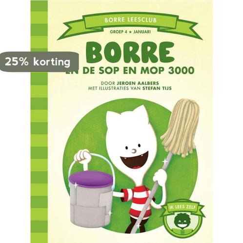 Borre en de Sop en Mop 3000 / De Gestreepte Boekjes, Boeken, Kinderboeken | Kleuters, Gelezen, Verzenden