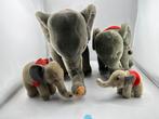 Steiff - Pluche speelgoed Elefantenfamilie - 1950-1960 -