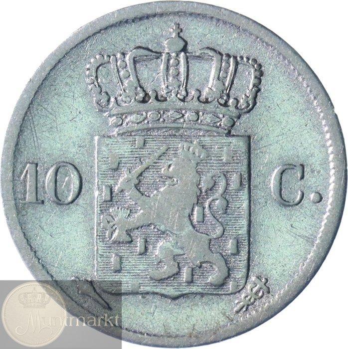 Nederland. Willem I. 10 Cents 1825 Utrecht (Zonder, Postzegels en Munten, Munten | Nederland