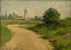 Alcide Davide Campestrini (1863–1940) - Paesaggio, Antiquités & Art