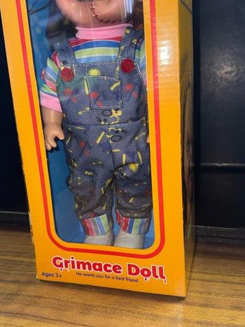 Grimace Doll - Poupée Bambola assassina Chucky 40 cm sonora beschikbaar voor biedingen