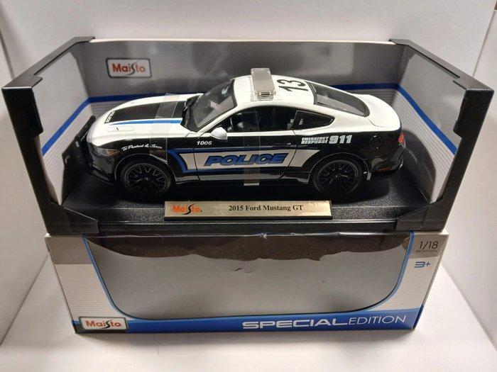 Maisto 1:18 - Voiture miniature - 2015 Ford Mustang GT, Hobby en Vrije tijd, Modelauto's | 1:5 tot 1:12