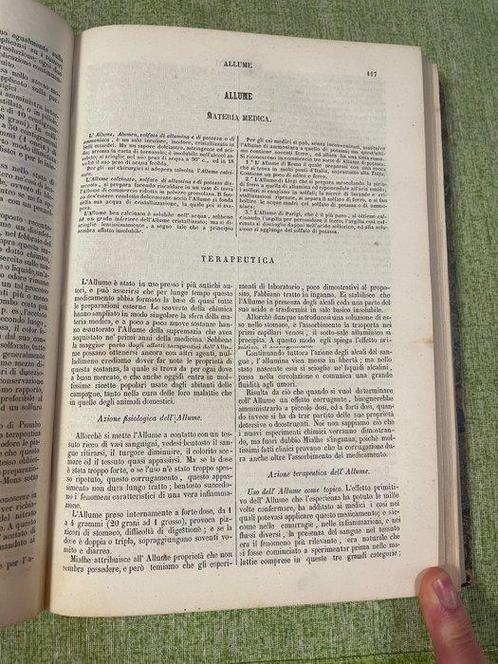 AA.VV. - Trattato di Terapeutica e di Materia Medica -, Antiek en Kunst, Antiek | Boeken en Manuscripten