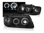 CCFL Angel Eyes koplampen Black geschikt voor Audi A3 8L, Autos : Pièces & Accessoires, Verzenden