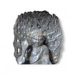 Fudo Myoo Trinity in Houten Shrine: Esoterische, Antiek en Kunst