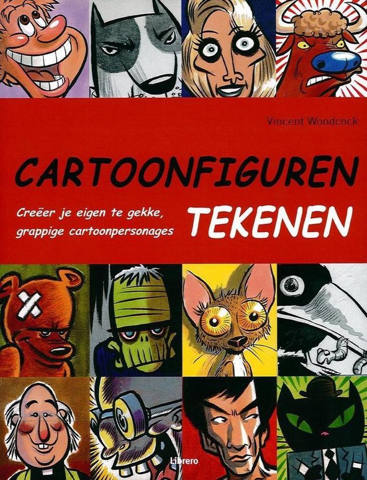 Cartoon figuren tekenen 9789057648397 V. Woodcock, Boeken, Hobby en Vrije tijd, Gelezen, Verzenden