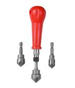 Set van 3 verzinkboren met handvat, Verzenden, Nieuw