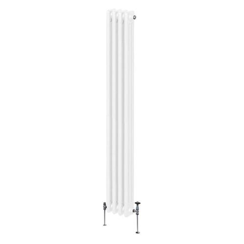 Traditionele 3 Kolom Verticaal Radiator - 1800 x 202mm - Wit, Doe-het-zelf en Bouw, Verwarming en Radiatoren, Verzenden