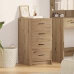 vidaXL Dressoir artisanaal eikenkleurig 40 x 41 x 75 cm, Huis en Inrichting, Kasten | Dressoirs, Verzenden, Nieuw