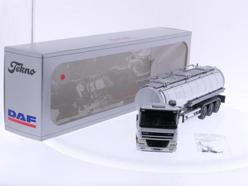Schaal 1:50 Tekno DAF CF Comfort Cab 4x2 trekker met RVS..., Hobby en Vrije tijd, Modelauto's | 1:50, Zo goed als nieuw, Tekno
