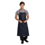 Chef Works Memphis lang schort indigo | 100% Denim |, Articles professionnels, Verzenden