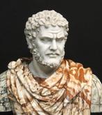 sculptuur, Busto di Caracalla in marmo - 70 cm - Marmer, Antiek en Kunst