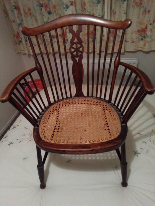 Stoel (2) - Hout - Windsor stick back stoel, Antiek en Kunst, Curiosa en Brocante