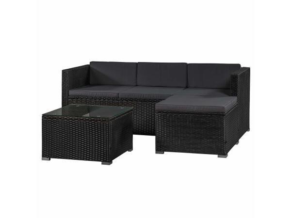 Veiling - Loungset Punta Cana - Polyrotan, Jardin & Terrasse, Ensembles de jardin