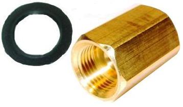 Vulverloop adapter DIN x vuladapter incl. afdichtings ring, Ophalen of Verzenden