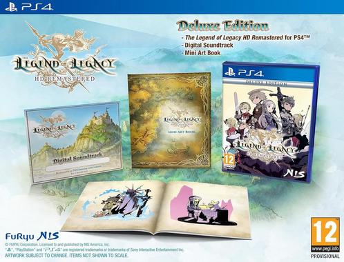 The Legend of Legacy HD Remastered-Deluxe Edition, Games en Spelcomputers, Games | Sony PlayStation 4, Ophalen of Verzenden