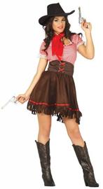 Cowgirl Jurk Bruin Dames, Kleding | Dames, Nieuw, Verzenden