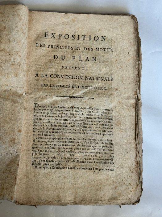 Collectif - Plan De Constitution présenté à la Convention, Antiek en Kunst, Antiek | Boeken en Manuscripten