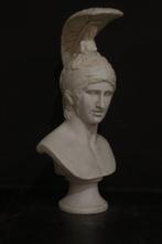 sculptuur, Busto di Achille in marmo Carrara, 87 cm. - 87 cm, Antiek en Kunst, Antiek | Keramiek en Aardewerk