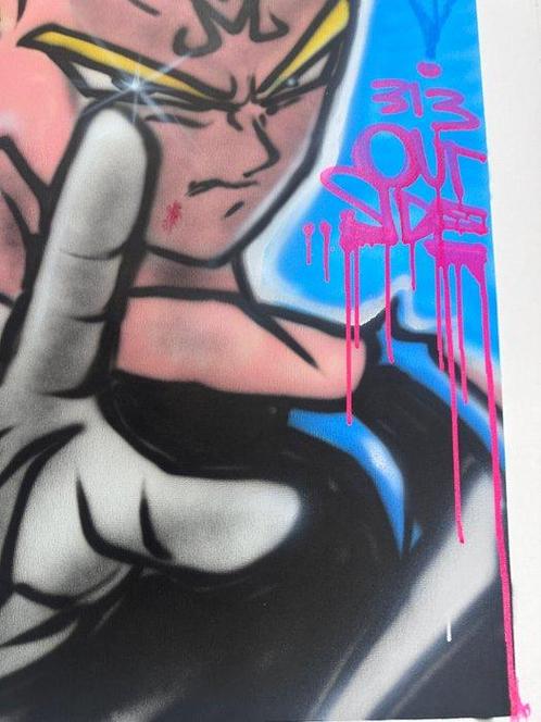 Outside313 - MAJIN VEGETA, Antiek en Kunst, Kunst | Schilderijen | Modern