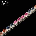 Tennis armbanden met natuurlijke edelstenen Sterlingsilveren, Verzamelen