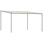 Prieel 4x4m Wit - Tweede Kansje - 40% Korting! (tuinprieel), Tuin en Terras, Verzenden, Nieuw
