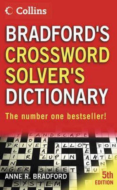 Collins Bradfords Crossword Solvers Dictionary, Boeken, Overige Boeken, Gelezen, Verzenden