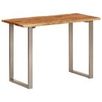 vidaXL Table à dîner 110x50x76 cm Bois dacacia solide, Huis en Inrichting, Verzenden