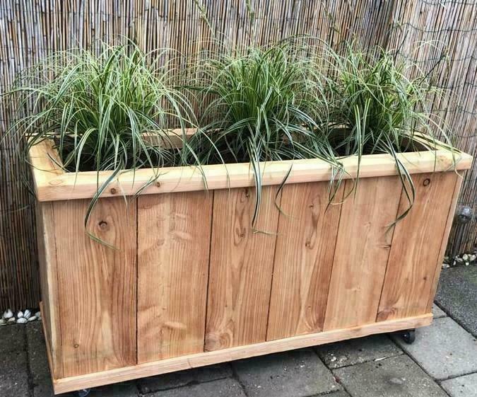 Kwaliteit bloembakken van Douglas hout- 10 procent korting, Tuin en Terras, Bloembakken en Plantenbakken, Nieuw, Hout, Balkon