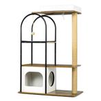 TRUUSK Krabpaal 1185 cm - Met Grot en Bed - Inclusief Krabma, Verzenden, Nieuw