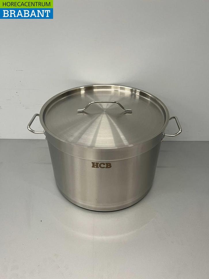 RVS HCB Soeppan Kookpan Pan Inductie 20 x 12 cm 4 liter, Zakelijke goederen, Horeca | Keukenapparatuur, Ophalen of Verzenden