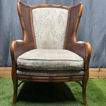 Vermoedelijk Giorgetti - Fauteuil - Bambou, Rotin - Faux