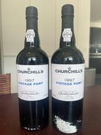 1997 Churchills - Douro Vintage Port - 2 Flessen (0.75, Verzamelen, Wijnen, Nieuw