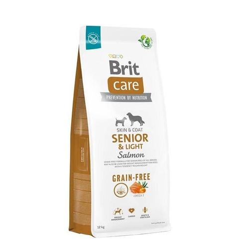 Brit care - dog - grain-free senior & light 12 kg graanvrij, Dieren en Toebehoren, Honden-accessoires, Nieuw