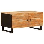 vidaXL Salontafel Bruin 89 x 52 x 11 cm Massief Mango Hout, Verzenden